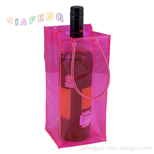 Recyclable, Carry-on PVC Ice Bag for Wine (MIC-JF51)